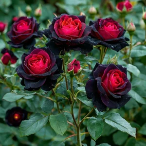 Роза Тень Феникса купить по цене от 402р. в интернет-магазине «Посадика» с доставкой почтой в в Спас-Деменске и по всей России – [изображение №1].